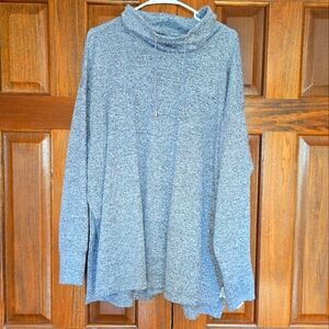 Old Navy:Maternity/Nursing XL Gray, Funnel-Neck/E Z Access Split side/Drawstring